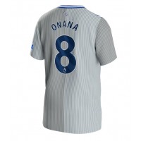 Camisa de time de futebol Everton Amadou Onana #8 Replicas 3º Equipamento 2023-24 Manga Curta